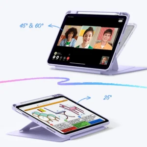ESR Flip Hybrid Dėklas skirtas Apple iPad Air 10.9” 4 / 5 / 2020-2022 / 11” 6 / 7 / 2024-2025 - violetinės spalvos - Image 3