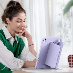ESR Flip Hybrid Dėklas skirtas Apple iPad Air 10.9” 4 / 5 / 2020-2022 / 11” 6 / 7 / 2024-2025 - violetinės spalvos - Image 5