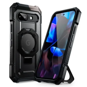 Supcase UB Grip Mag Dėklas skirtas Google Pixel 9A - juodos spalvos - Image 1