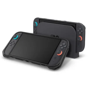 Spigen Rugged Armor Dėklas skirtas Nintendo Switch 2 - Matte juodos spalvos - Image 9