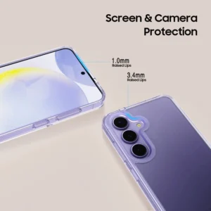 Tech-Protect FlexAir Hybrid Dėklas skirtas Samsung Galaxy S25 Edge - skaidrus - Image 3