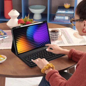 Tech-Protect SC Pen + Klaviatūra Dėklas skirtas Xiaomi Pad 7 / 7 Pro - juodos spalvos - Image 8