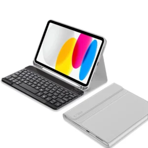 Tech-Protect SC Pen + Klaviatūra Dėklas skirtas iPad 10.9" 2022 (10th gen.) / 11" 2025 (11th gen.) - Gray - Image 2