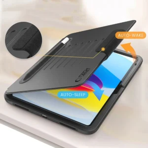 Tech-Protect SC Pen iPad 10.9" 2022 (10th gen.) / 11" 2025 (11th gen.) Dėklas - juodos spalvos - Image 4