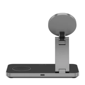 Tech-Protect QI15W-A47 MagSafe 3in1 Inductive Charger + USB-C Cable - juodos spalvos - Image 6