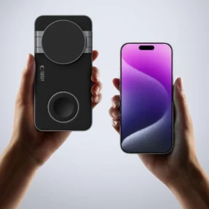 Tech-Protect QI15W-A47 MagSafe 3in1 Inductive Charger + USB-C Cable - juodos spalvos - Image 7