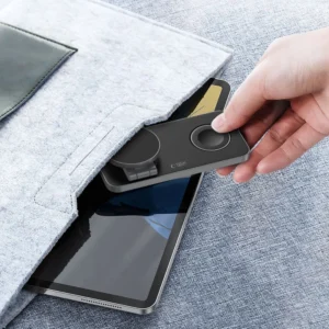 Tech-Protect QI15W-A47 MagSafe 3in1 Inductive Charger + USB-C Cable - juodos spalvos - Image 9