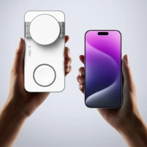 Tech-Protect QI15W-A47 MagSafe 3in1 Inductive Charger + USB-C Cable - baltos spalvos - Image 9