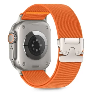 Tech-Protect Nylon apyrankė Apple Watch 44/45/46/49mm - oranžinės spalvos
