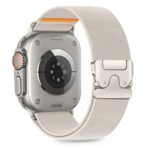 Tech-Protect Nylon apyrankė Apple Watch 44 / 45 / 46 / 49 mm - pilkos spalvos