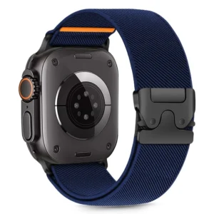 Tech-Protect Nylon apyrankė Apple Watch 44 / 45 / 46 / 49 mm - mėlynos spalvos