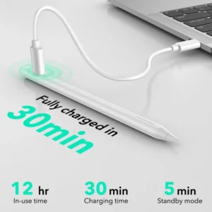 ESR Geo Digital Stylus - baltos spalvos - Image 4