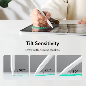 ESR Geo Digital Stylus - baltos spalvos - Image 5