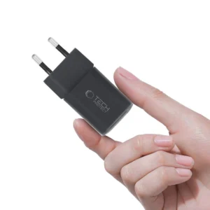 Tech-Protect NCM33W 2-port PD33W/QC3.0 laidinis įkroviklis - juodos spalvos - Image 5