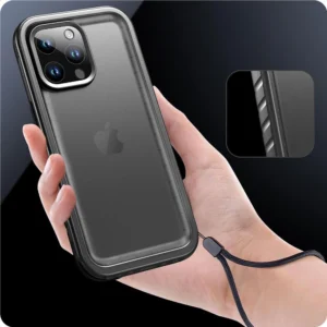 Tech-Protect ShellBox IP68 Dėklas skirtas iPhone 15 - juodos spalvos - Image 3