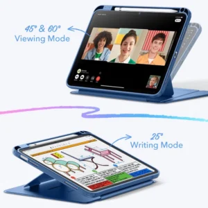 ESR Flip Hybrid dėklas skirtas iPad 10.9” 2022 / iPad 11” 2024 - Blue - Image 5