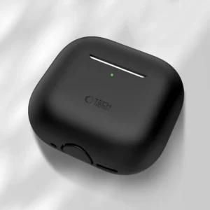 Tech-Protect Silicone dėklas skirtas Apple AirPods 4 - juodos spalvos - Image 2