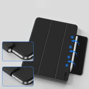 Tech-Protect Smartcase Magnetic for iPad 10.9” 2022 / iPad 11” 2025 - juodos spalvos - Image 7