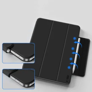 Tech-Protect Smartcase Magnetic for iPad Air 13” 2024 / 2025 - juodos spalvos - Image 6