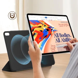 Tech-Protect Smartcase Magnetic for iPad Air 13” 2024 / 2025 - juodos spalvos - Image 7
