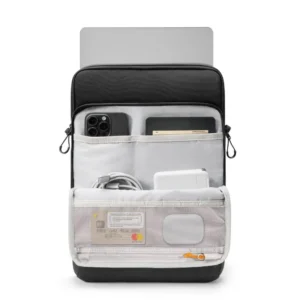 Tech-Protect Defender VR Laptop Bag 13-14 - juodos spalvos - Image 4