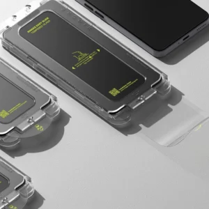 Ringke Easy Slide apsauginis stiklas 2-pack skirta Nothing Phone 3A / 3A Pro - skaidrus - Image 5