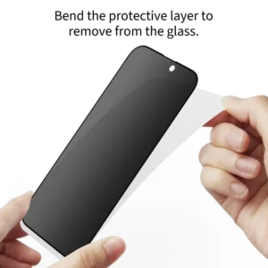 Tech-Protect Glass Spy+ 2-pack Privacy Glass skirta Samsung Galaxy S25 Edge - Image 5