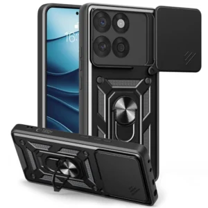 Tech-Protect CamShield Pro dėklas skirta Motorola Edge 60 Fusion - juodos spalvos - Image 1