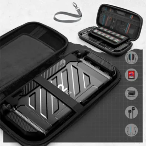 Supcase Carrying Plus for Nintendo Switch 2 - juodos spalvos - Image 4