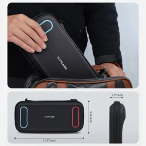 Supcase Carrying Mini for Nintendo Switch 2 - juodos spalvos - Image 5