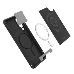 Spigen Core Armor Mag dėklas su MagSafe skirtas Samsung Galaxy S25 Edge - juodos spalvos - Image 8