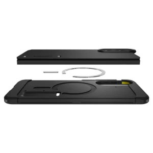Spigen Tough Armor MagSafe dėklas skirtas Samsung Galaxy S25 Edge - juodos spalvos - Image 8