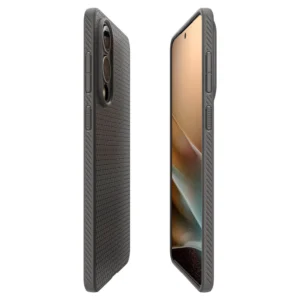 Spigen Liquid Air dėklas skirtas Samsung Galaxy S25 Edge - pilkos spalvos - Image 8