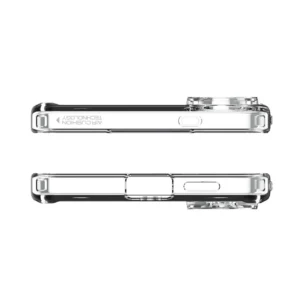 Spigen Ultra Hybrid Mag dėklas su MagSafe skirtas Samsung Galaxy S25 Edge su Print - baltos spalvos - Image 5