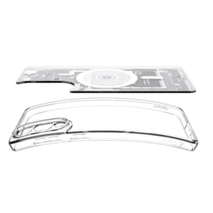 Spigen Ultra Hybrid Mag dėklas su MagSafe skirtas Samsung Galaxy S25 Edge su Print - baltos spalvos - Image 6