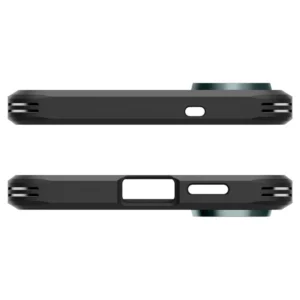 Spigen Tough Armor MagSafe dėklas skirtas Samsung Galaxy S25 Edge - Green/juodos spalvos - Image 5