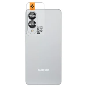 Spigen Optik Pro GLAS.TR "Ez Fit" 2-pack Camera Cdėklas skirtas Samsung Galaxy S25 Edge - juodos spalvos - Image 2
