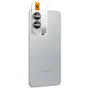 Spigen Optik Pro GLAS.TR "Ez Fit" 2-pack Camera Cdėklas skirtas Samsung Galaxy S25 Edge - juodos spalvos - Image 6