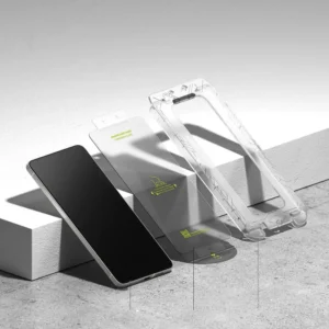 Ringke Easy Slide 2-pack apsauginis stiklas skirta Samsung Galaxy S25 Edge - skaidrus - Image 4