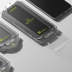 Ringke Easy Slide 2-pack apsauginis stiklas skirta Samsung Galaxy S25 Edge - skaidrus - Image 5