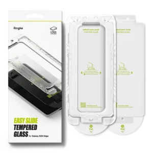 Ringke Easy Slide 2-pack apsauginis stiklas skirta Samsung Galaxy S25 Edge - skaidrus - Image 7
