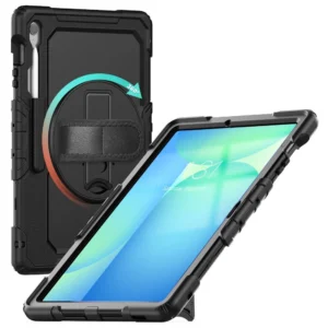 Tech-Protect Solid dėklas skirtas Samsung Galaxy Tab S10 FE+ - juodos spalvos - Image 2