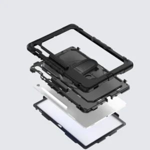 Tech-Protect Solid dėklas skirtas Samsung Galaxy Tab S10 FE+ - juodos spalvos - Image 4