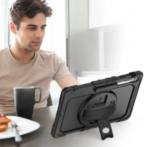Tech-Protect Solid dėklas skirtas Samsung Galaxy Tab S10 FE+ - juodos spalvos - Image 6