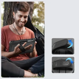 Tech-Protect Solid dėklas skirtas Samsung Galaxy Tab S10 FE+ - juodos spalvos - Image 7