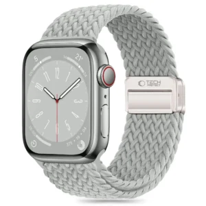 Tech-Protect Nylon apyrankė skirta Apple Watch 40/41/42mm - pilkos spalvos