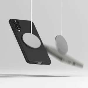 Ringke Onyx Magnetic Magsafe dėklas skirtas Samsung Galaxy S25 Edge - juodos spalvos - Image 6