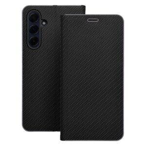 LUNA Book Carbon skirtas Xiaomi Redmi Note 13 Pro 5G juodos spalvos - Image 4