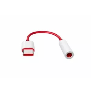 OnePlus USB-C to 3,5mm Adapter Red be pakuotės