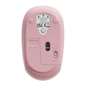 Belaidė pelė Baseus F01B Tri-mode  2.4G BT5.0 1600 DPI rožinės spalvos - Image 3